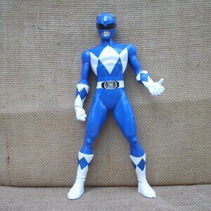 Power Rangers Blue Ranger Plastic Figure Hasbro 2020